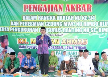 Wabup Syahlan hadiri Pengajian Akbar NU