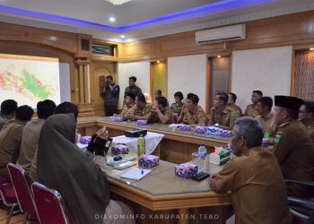 Audiensi Bupati Sukandar Bersama BKSDA Jambi