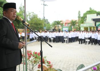 Bupati H Al Haris Pimpin Upacara HAB ke-74 Kemenag