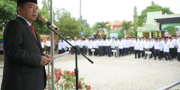 Bupati H Al Haris Pimpin Upacara HAB ke-74 Kemenag