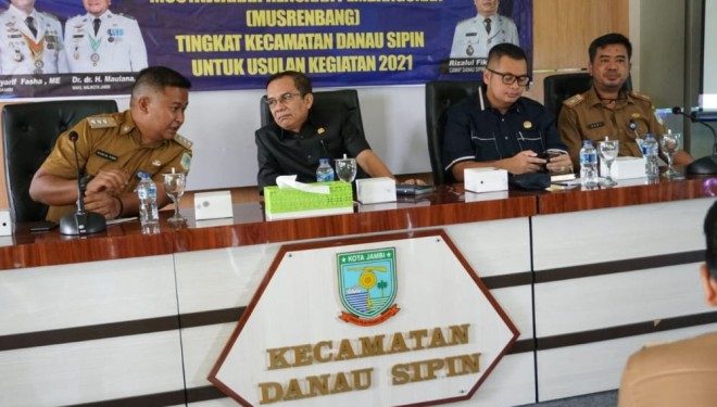 Anggota DPRD Kota Jambi Dapil III Hadiri Musrenbang di Kecamatan Danau Sipin