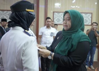 Bupati Muaro Jambi Lantik 111 Pejabat Eselon III dan IV