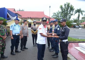 Wabup Syahlan Hadiri Upacara Peringatan HUT Satpam Ke-39