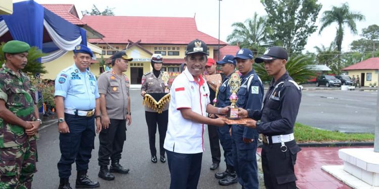 Wabup Syahlan Hadiri Upacara Peringatan HUT Satpam Ke-39