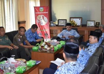 Wabup Hilallatil Badri Pimpin Rapat Forkompinda Bentuk Timsus Penanganan Covid-19