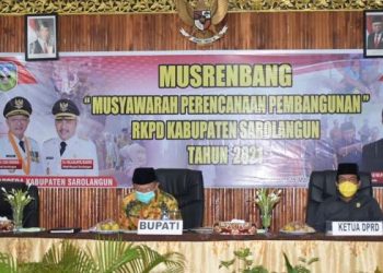 Pemkab Sarolangun Gelar Musrenbang RKPD Tahun 2021