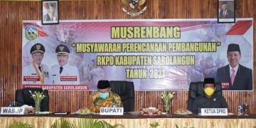 Pemkab Sarolangun Gelar Musrenbang RKPD Tahun 2021