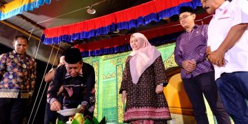 Bupati Masnah Hadiri Pelantikan Pengurus Wisnu Murti Muarojambi