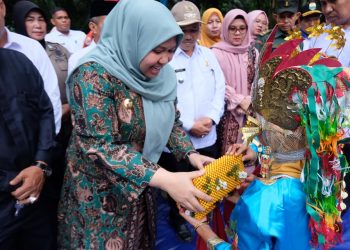 Bupati Masnah Hadiri Sedekah Payo di Desa Sarang Burung