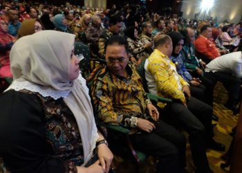 Bupati Muaro Jambi Hadiri Rakor Nasional Bidang Perpustakaan Dibuka Mendagri RI