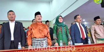 Bupati Sukandar Hadiri Rapat Paripurna Hari Jadi Provinsi Jambi Ke-63