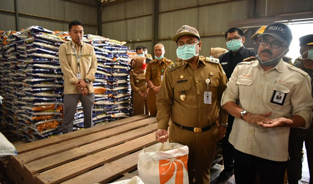 Wawako Maulana Pantau Komoditi Pangan Pokok dan Pangan Strategis di Kota Jambi