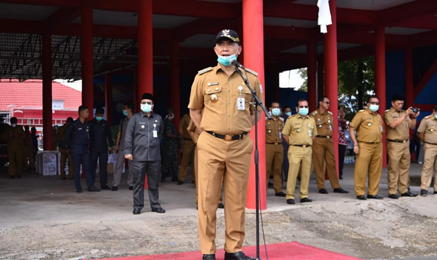 Walikota Fasha Pimpin Apel Besar Gugus Tugas Lawan COVID-19