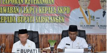 Pemkab Sarolangun Gelar Paparan LKPJ Kepala SKPD Tahun 2019