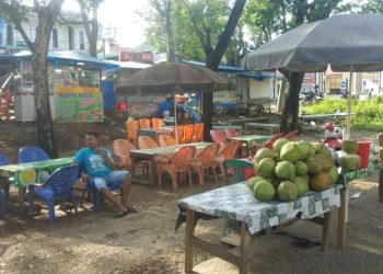 Omzet Jualan Turun Drastis, PKL Di Merangin Menjerit