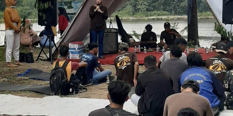 Ketua DPRD Batanghari Buka Lake Ugo Camping di Bathin XXIV