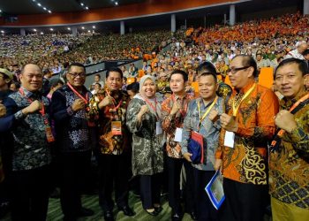 Masnah Hadiri Rakornas Penanggulangan Bencana yang Dibuka Presiden Jokowi