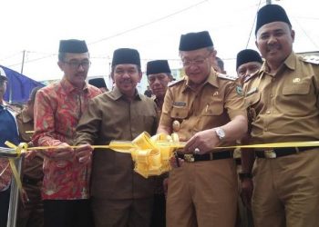 Bupati Sarolangun Resmikan Pasar Modern Singkut