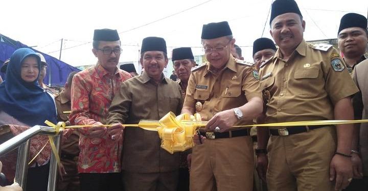 Bupati Sarolangun Resmikan Pasar Modern Singkut