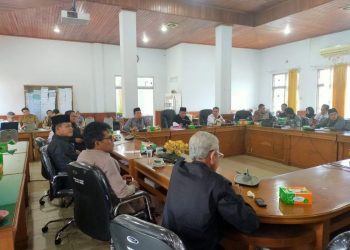 DPRD Batanghari, Dinkes dan Pihak RSUD Rapat Bersama Tanggapi Covid-19