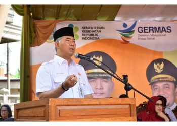 Walikota Fasha Kampanye Gerakan Masyarakat Hidup Sehat