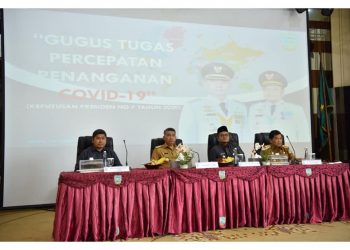 Walikota Fasha Pimpin Rakor Penanganan Virus Corona