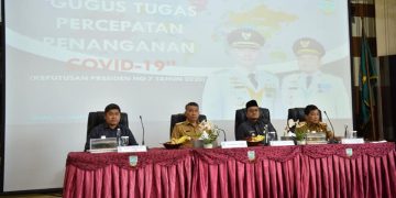 Walikota Fasha Pimpin Rakor Penanganan Virus Corona