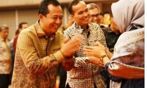 Wabup BBS Hadiri Pisah Sambut Kejati Jambi
