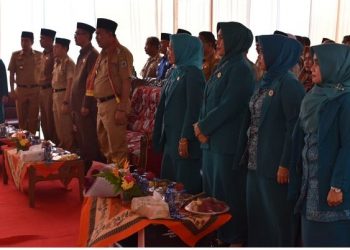 Wabup Sarolangun Hadiri Sertijab Camat Dan Pelantikan Ketua PKK Kecamatan Pelawan