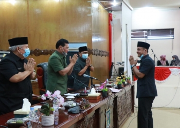 Bupati Syafrial Hadir Paripurna Kedua Pembahasan LKPJ Tahun Anggaran 2019