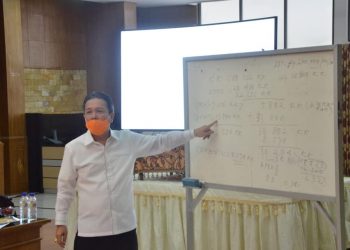 Kemensos RI Gelar Teleconference Dengan Bupati Batanghari