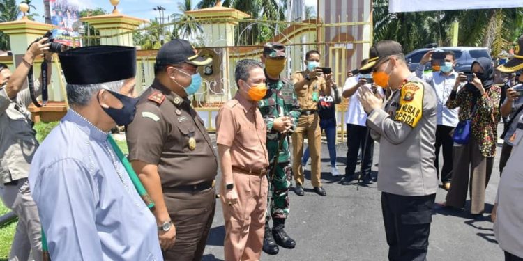 Bupati Syahirsah Sambut Kunker Kapolda Jambi Ke Batanghari