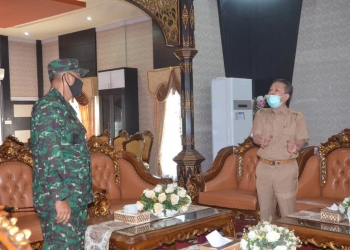 Bupati Batanghari Sambut Kunker Danrem 042 Garuda Putih