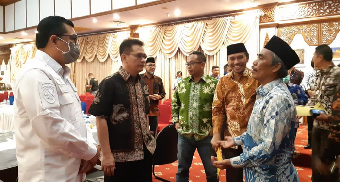 Wabup Syahlan Hadiri Rakor Komunikasi Penanganan Covid-19