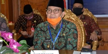 Gubernur Jambi Halal Bi Halal Virtual Dengan Bupati Dan Walikota