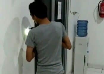 Antisipasi Penyebaran Covid-19, Dinas PUPR Menempatkan Hand Sanitize