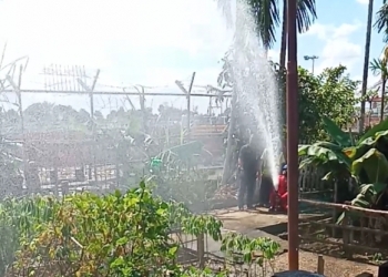 Pipa Minyak Depot Pertamina Jambi Pecah, Warga Rt. 04 Kelurahan Kasang Resah