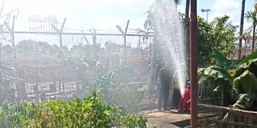 Pipa Minyak Depot Pertamina Jambi Pecah, Warga Rt. 04 Kelurahan Kasang Resah
