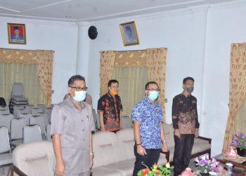 Bupati Batanghari Sampaikan LKPJ dan LKPD 2019 Pada Paripurna DPRD Melalui Vidio Teleconference