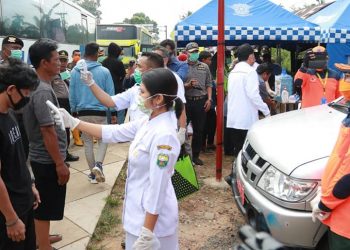 Gubernur, Kapolda, dan Danrem Tinjau Posko Batas Jambi – Sumsel