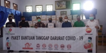 PWI Provinsi Jambi Dapat Bantuan 500 Paket Sembako dari SKK Migas Petrocina