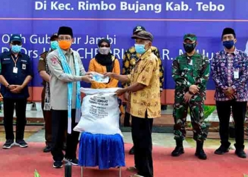 Bantuan “JPS”, Salah Satu Kebijakan PemProv Jambi dalam Mempercepat Penanggulangan Covid-19