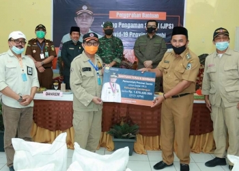 Secara Bertahap Bantuan Covid-19 Disalurkan Gubernur Jambi