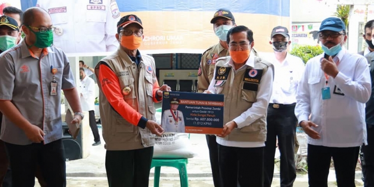 Bantuan JPS Covid-19, PemProv Jambi Bantu Ringankan Beban Masyarakat