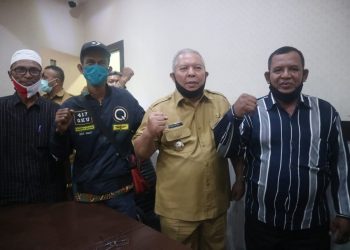 Sengketa Lahan Teluk Nilau, Bupati Safrial Temui Pendemo
