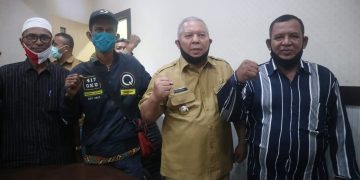 Sengketa Lahan Teluk Nilau, Bupati Safrial Temui Pendemo