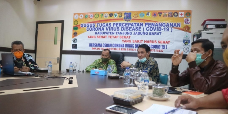 Wabup Ikuti Rakor Persiapan Pilkada 2020 Via Telekonferensi