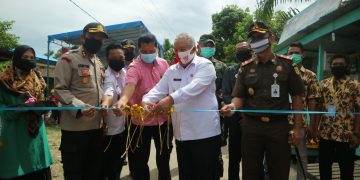 Bupati Safrial Resmikan Desa Pematang Buluh Sebagai “Kampung Ampuh”