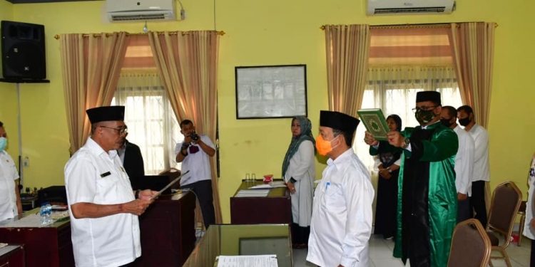 Pelantikan Satu Orang Pejabat Fungsional Auditor Berlangsung Khidmat