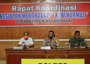 Asisten I  Batanghari Hadiri Rakor Kesiapan Hadapi “New Normal”